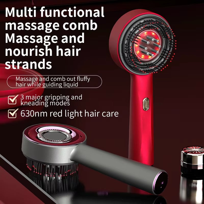 Pro Scalp Massager Red Light Hair Growth Therapy