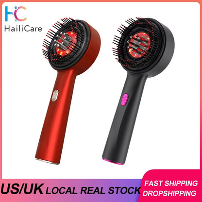 Pro Scalp Massager Red Light Hair Growth Therapy