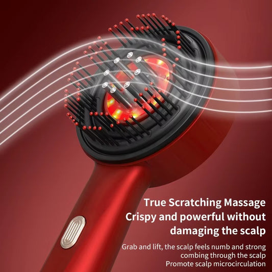 Pro Scalp Massager Red Light Hair Growth Therapy